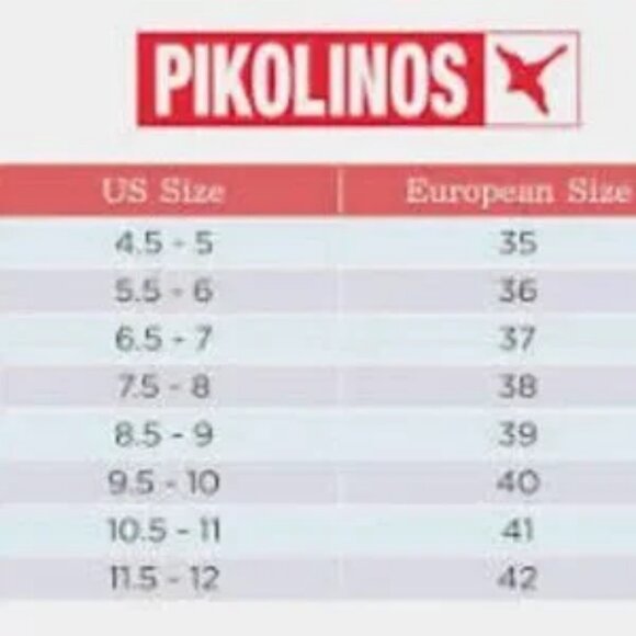 Pikolinos Rust Brown Spectator Wingtip Ombre Leather Square Loafers Shoes 8.5-9 - Picture 10 of 10